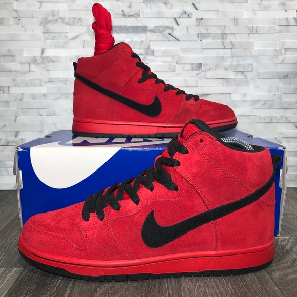 nike sb dunk high red devil